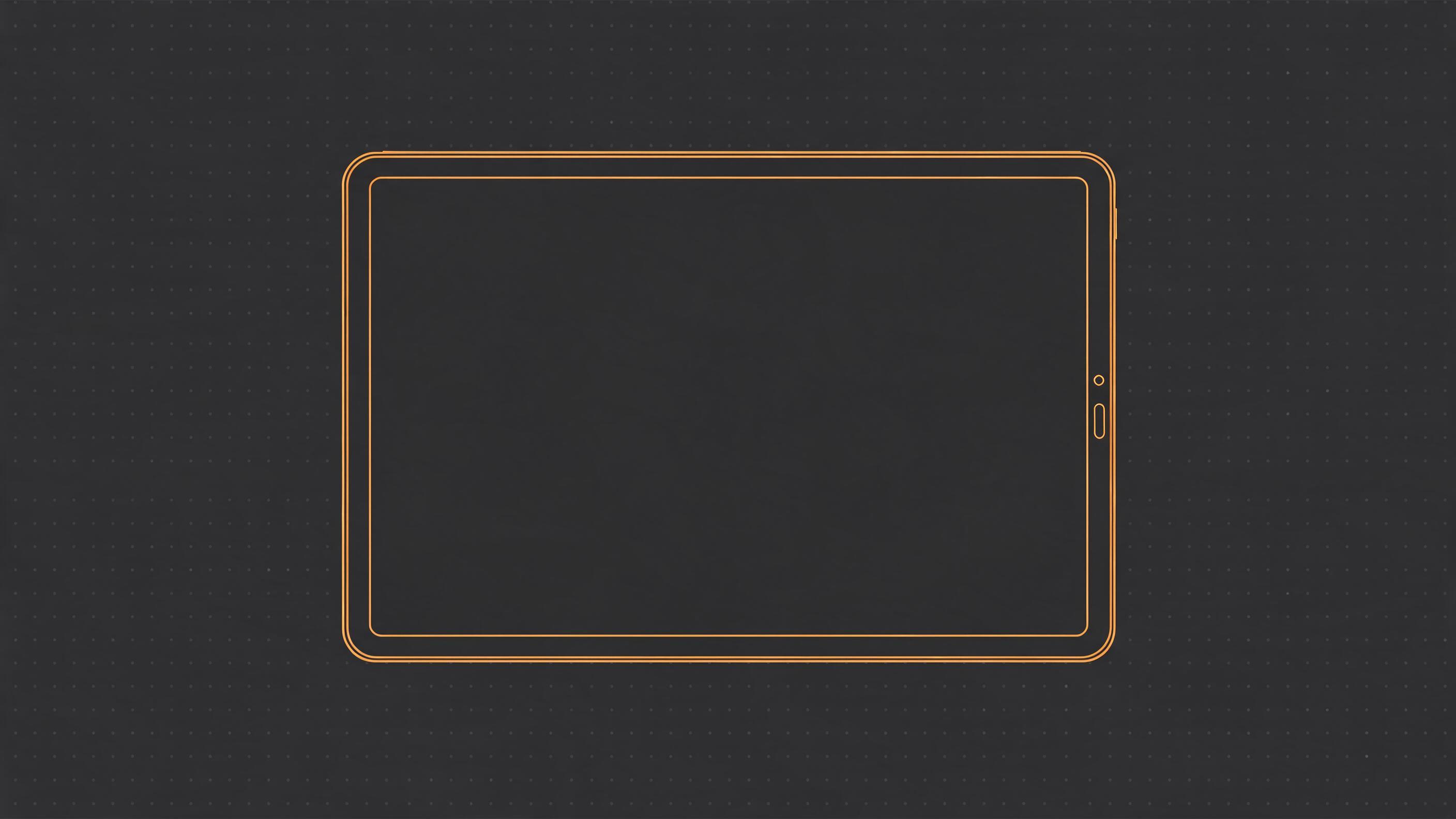Esquema ilustrativo genérico: tableta — no es una fotografía de producto