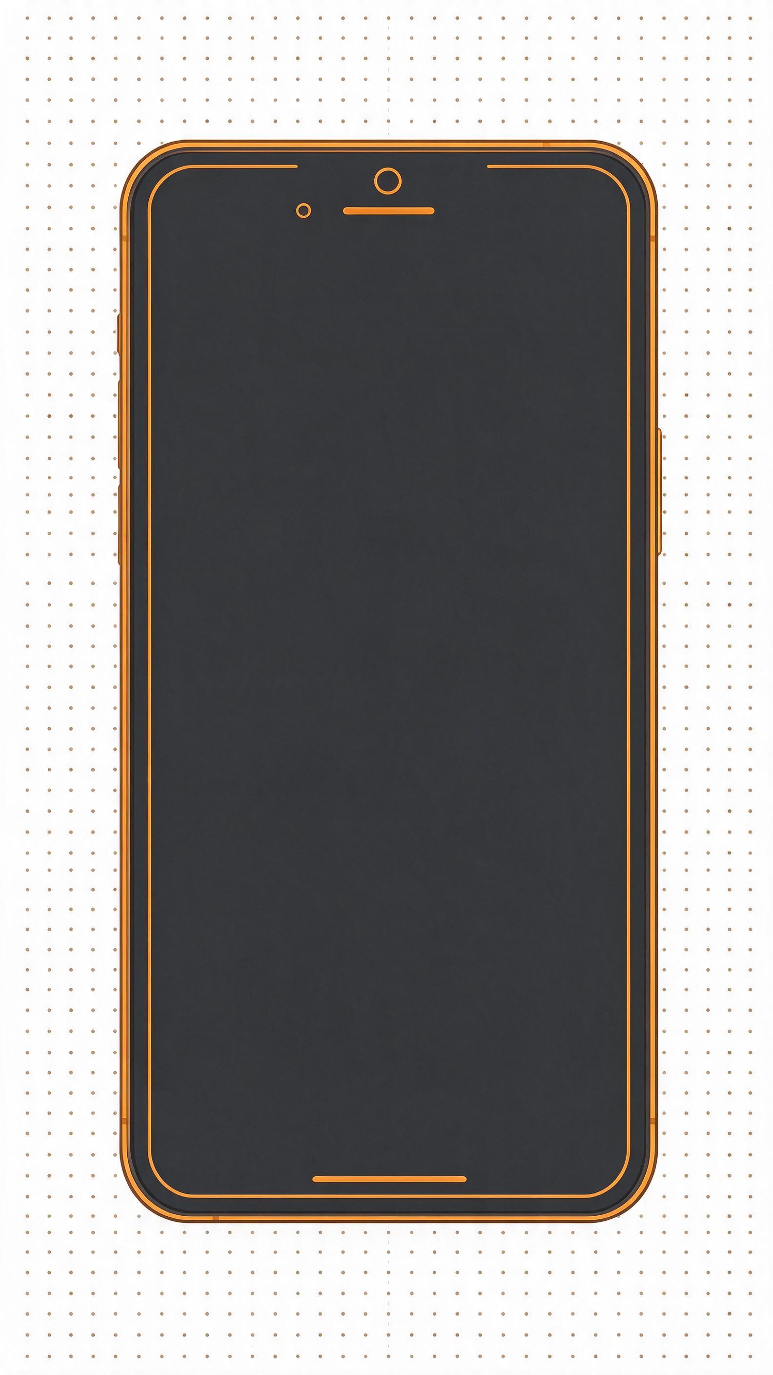 Illustrative schematic of a generic smartphone — not a product photograph