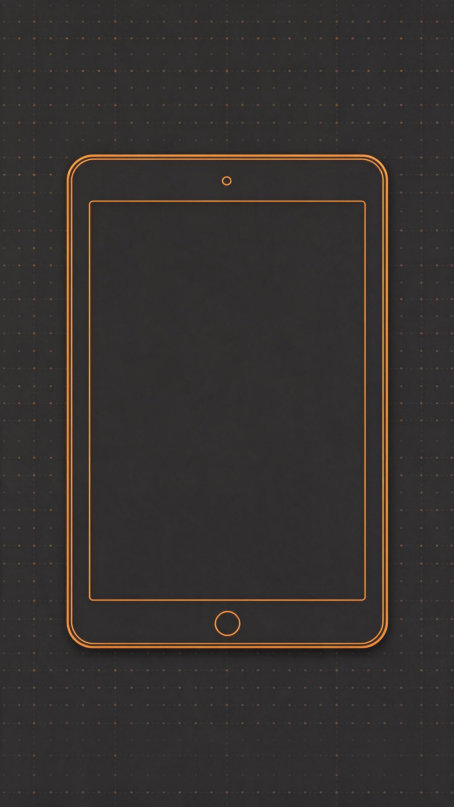 Illustrative schematic of a generic tablet — not a product photograph